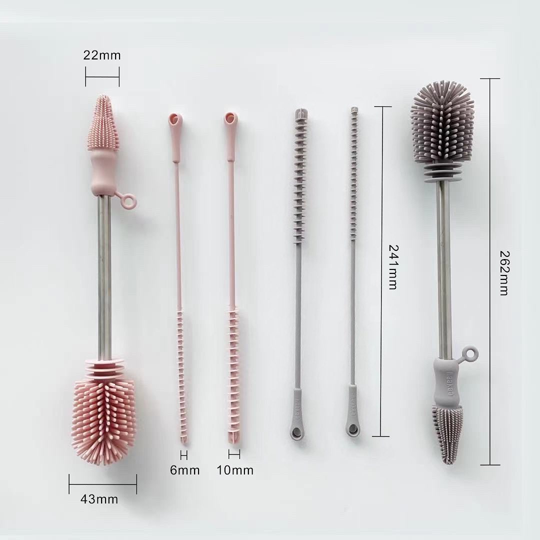 Haakaa Silicone Cleaning Brush Kit