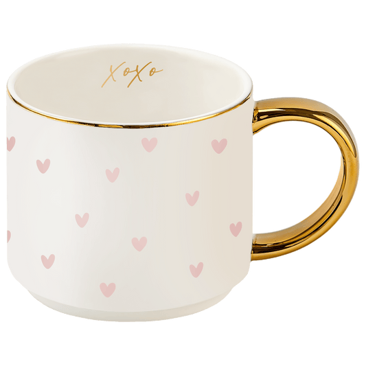 Hearts 14oz. Coffee Mug