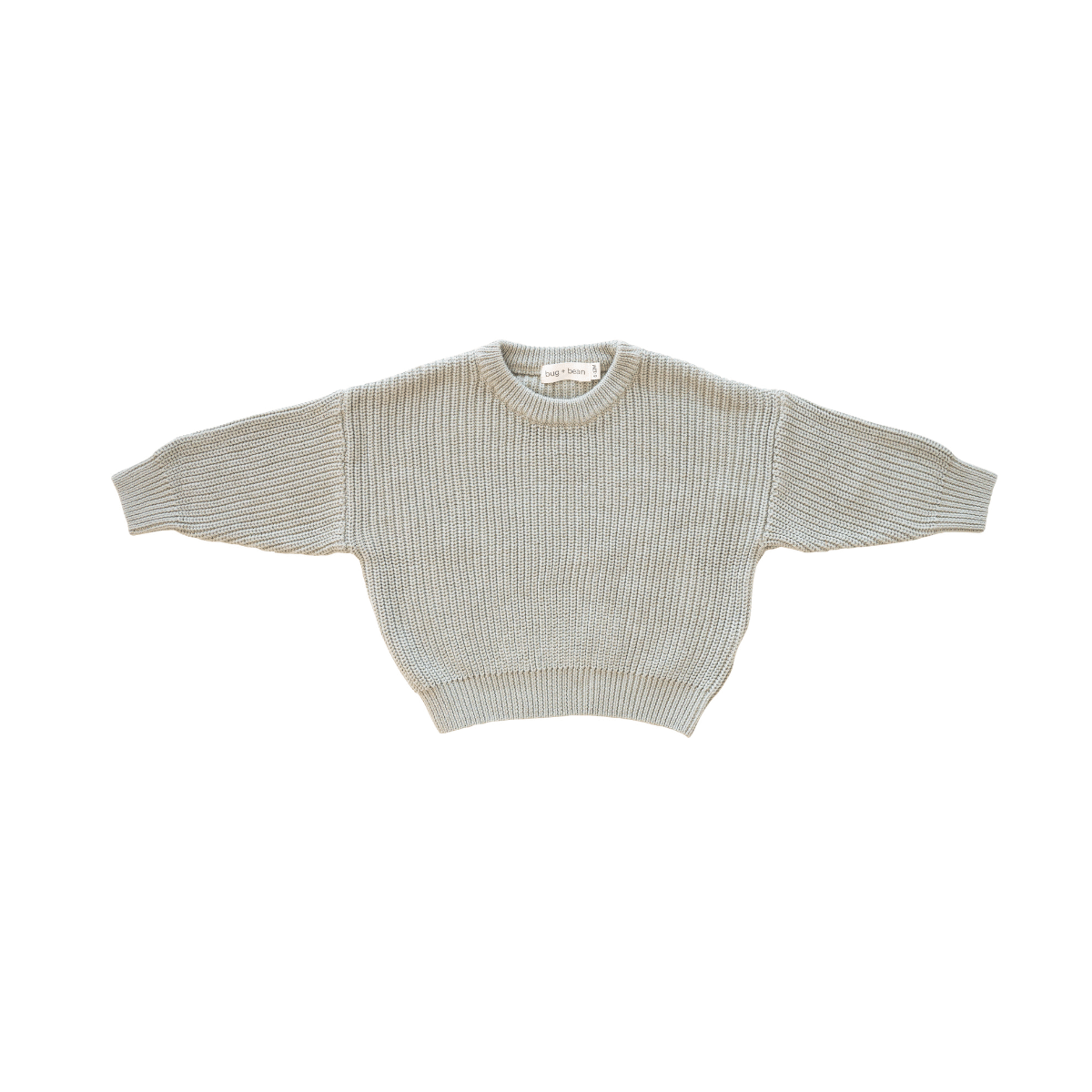 Sutton Chunky Knit Oversized Sweater - Sage