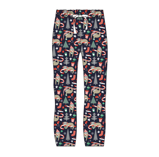 Slothing Through the Snow | Bamboo Men’s/Adult Lounge Pants