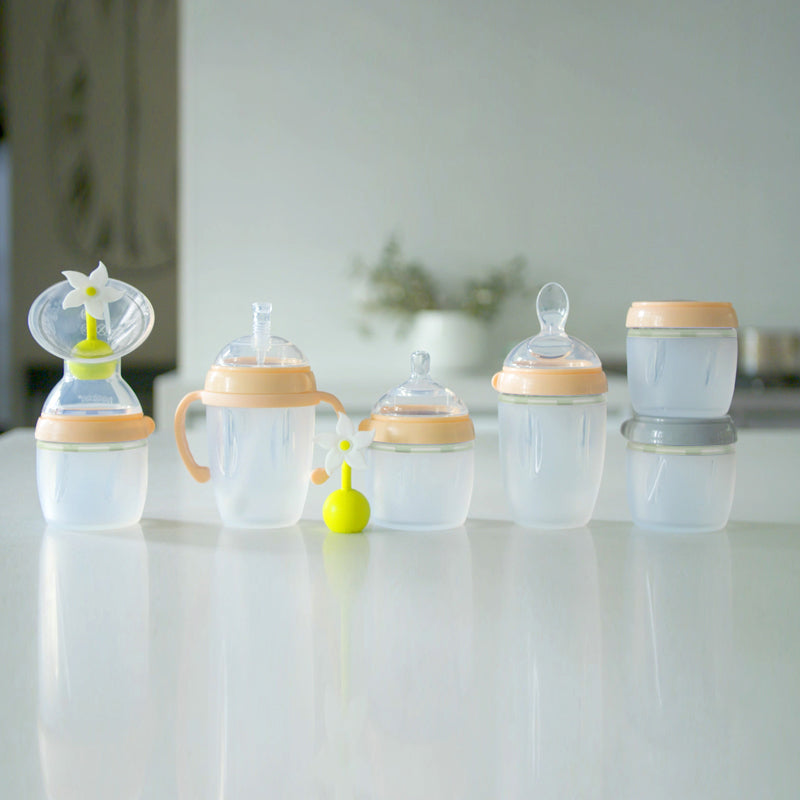 Haakaa Gen 3 Silicone Breast Pump and Bottle Pack 160 ml/6 oz