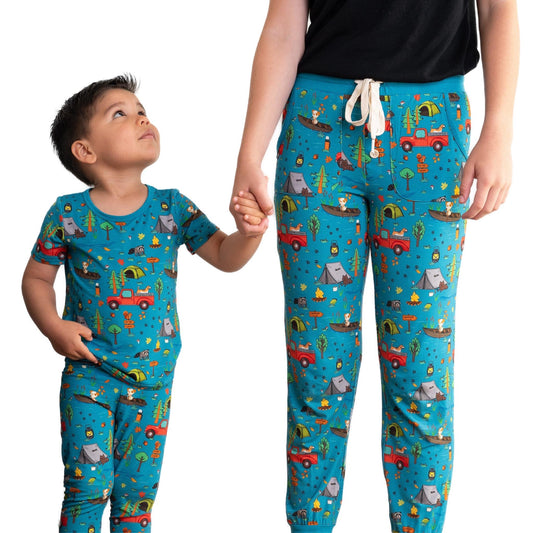 Camp Popoki Adult Bamboo Joggers Pajamas