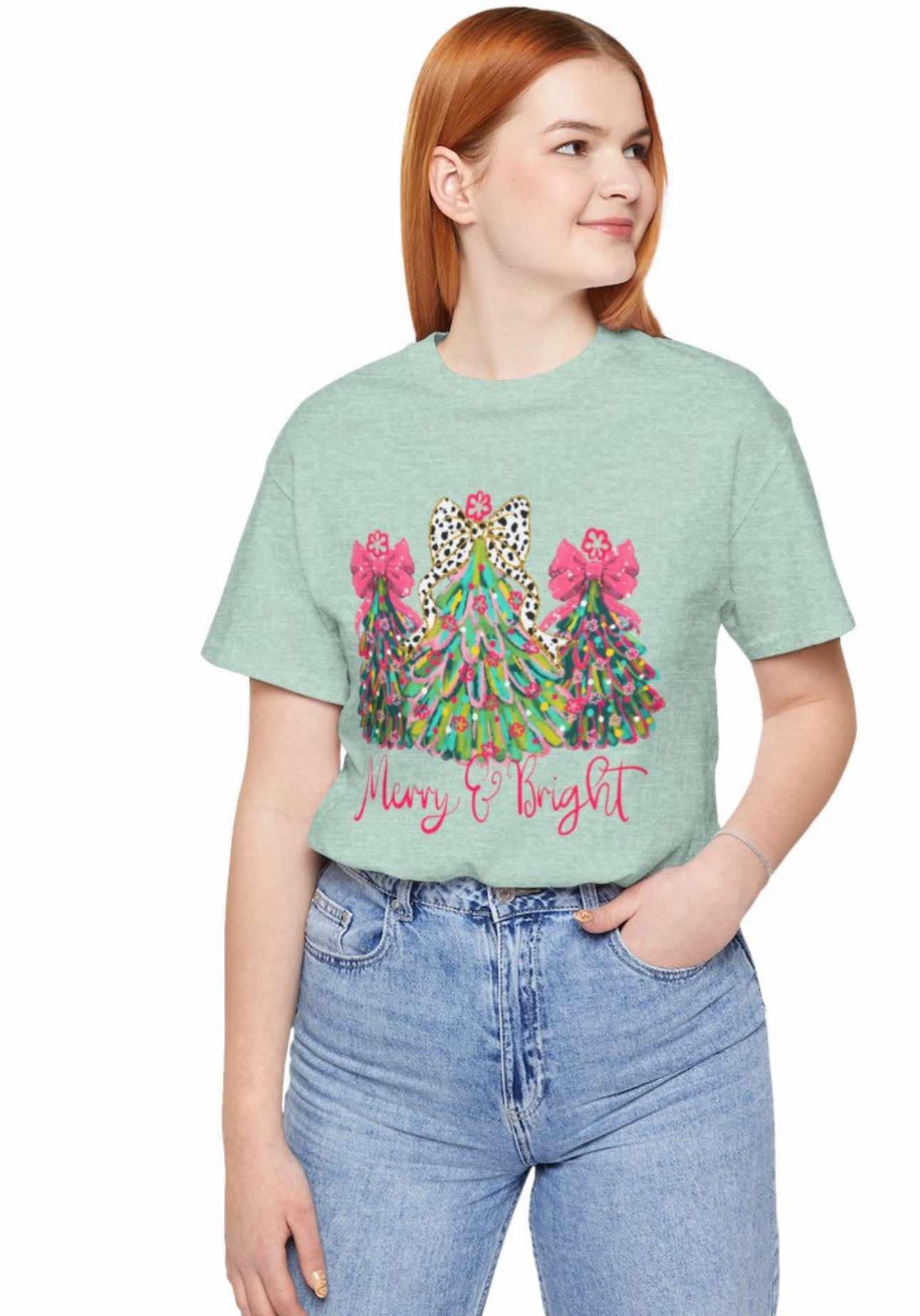 merry + bright tee