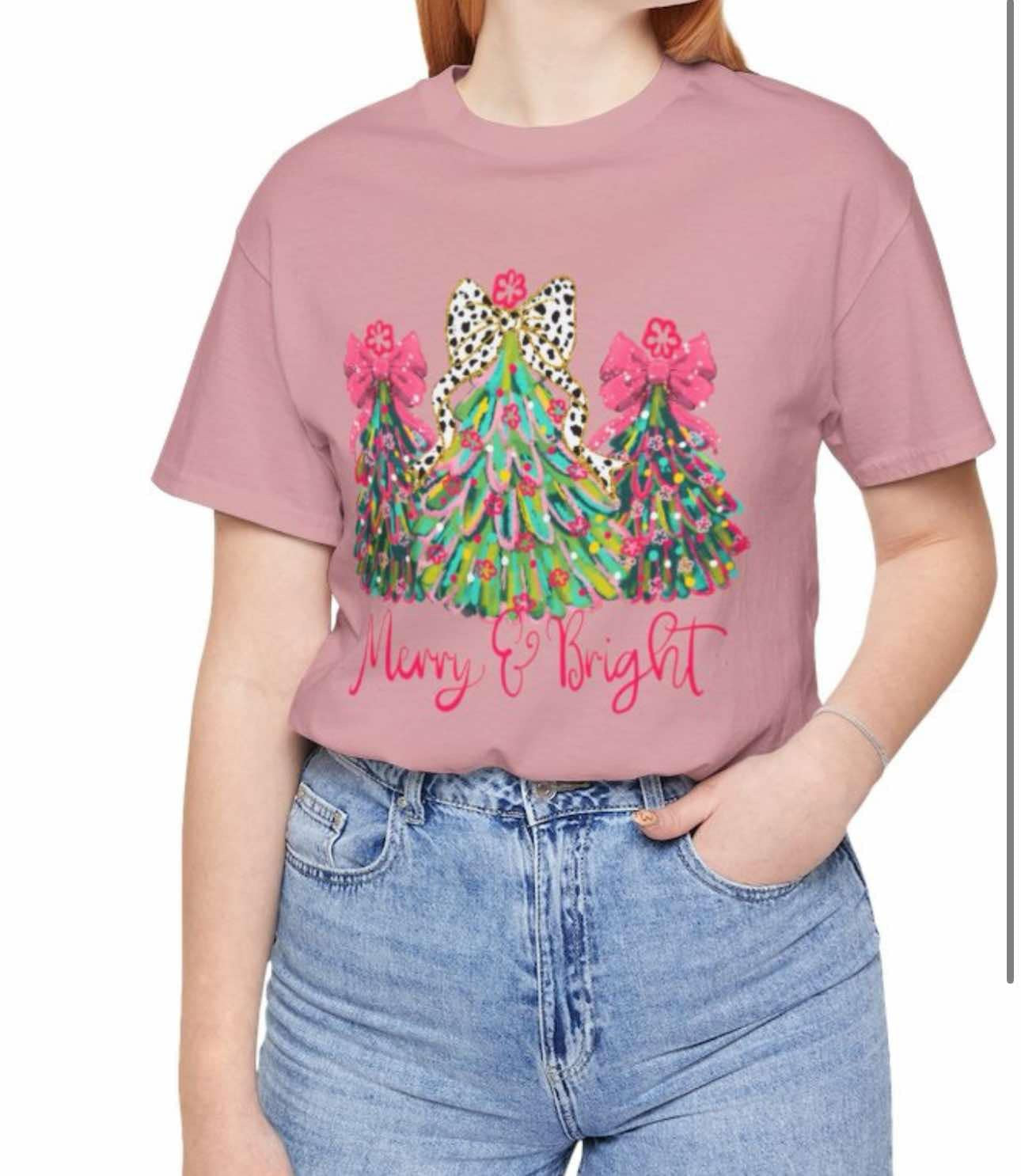 merry + bright tee