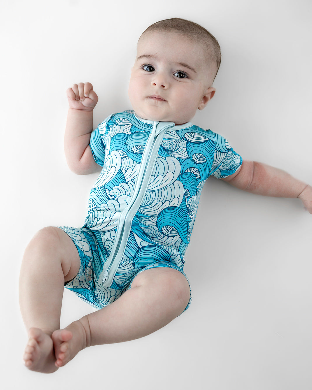 Bamboo Shorty Romper | Delmar
