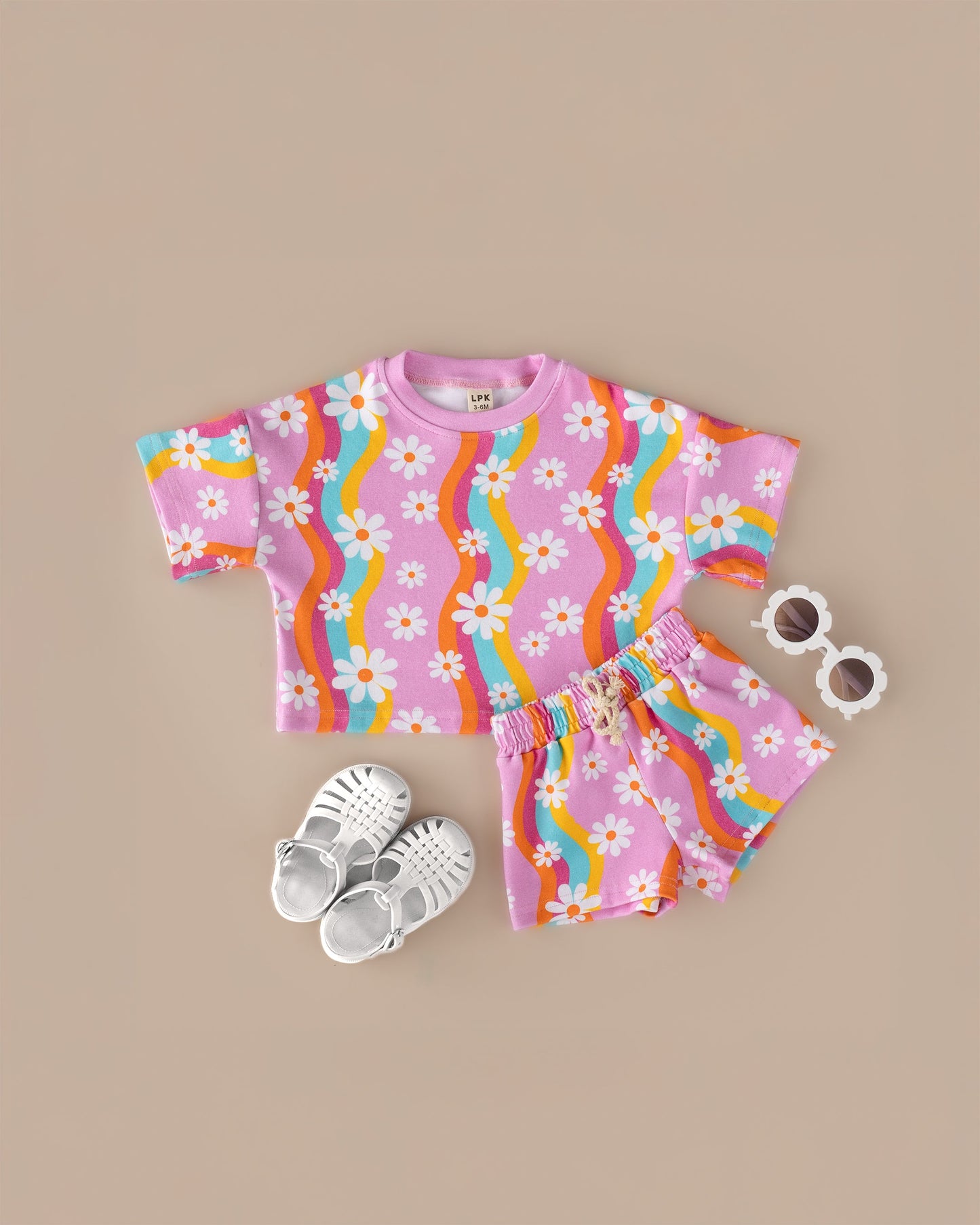 Shorts Set | Groovy Daisy