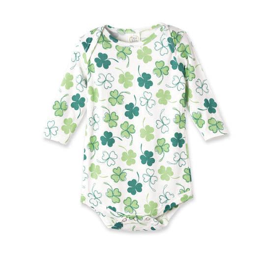 Shamrock Baby Bodysuit – Soft Bamboo Irish Charm