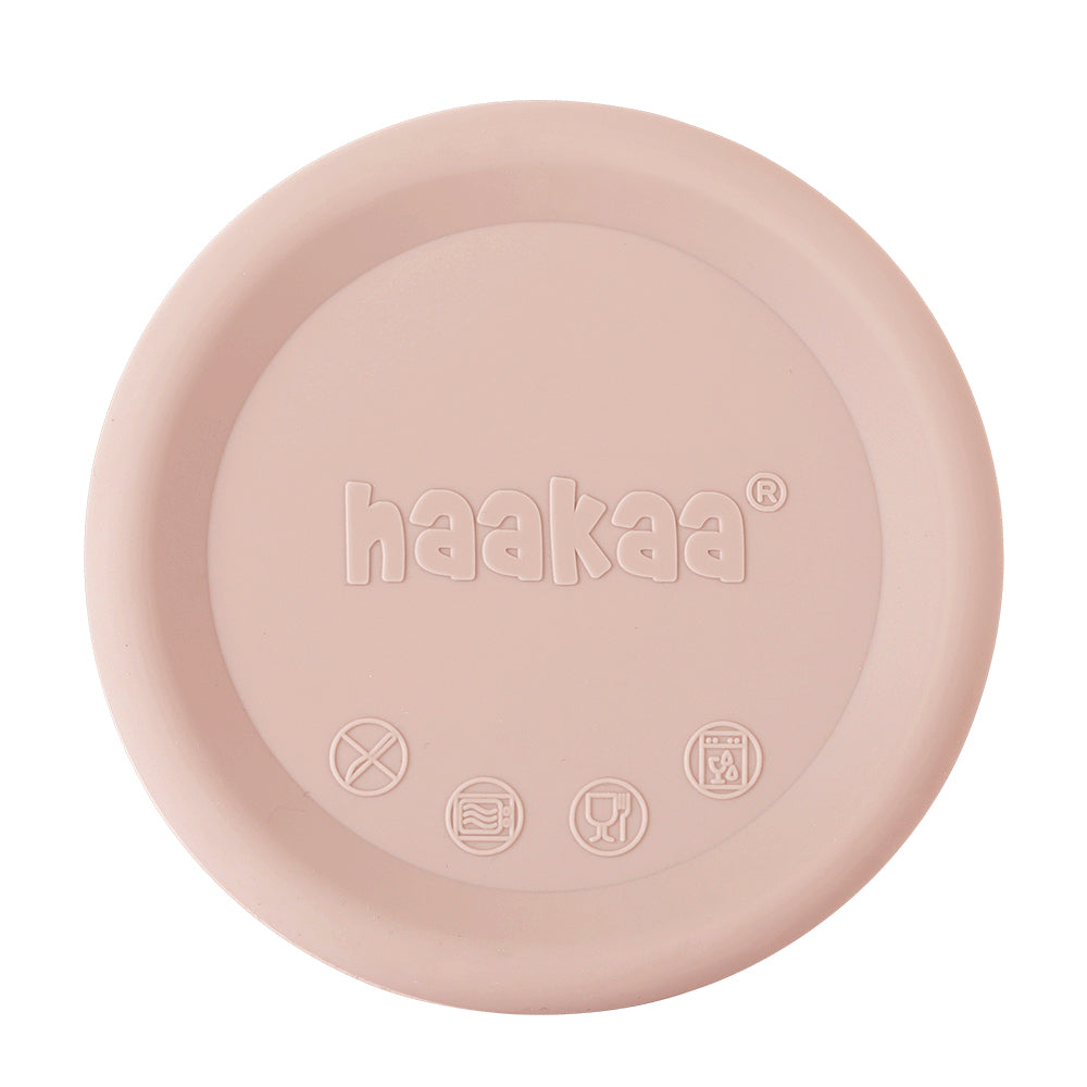 Haakaa Silicone Breast Pump Lid (1 pk) - Blush