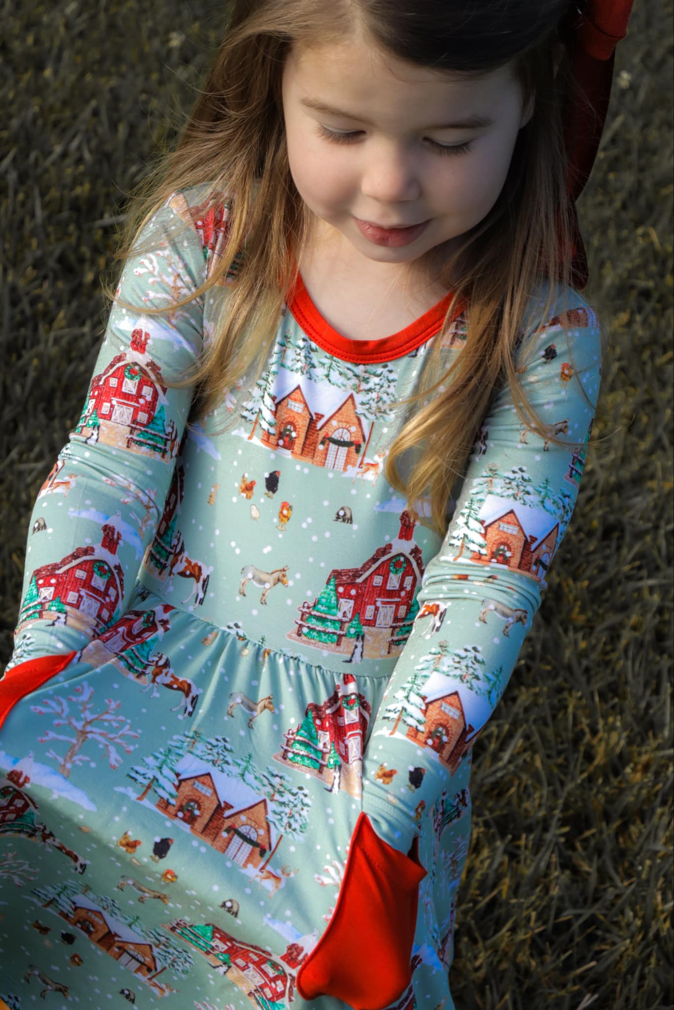 Butter Baby Wonderland long sleeve twirl