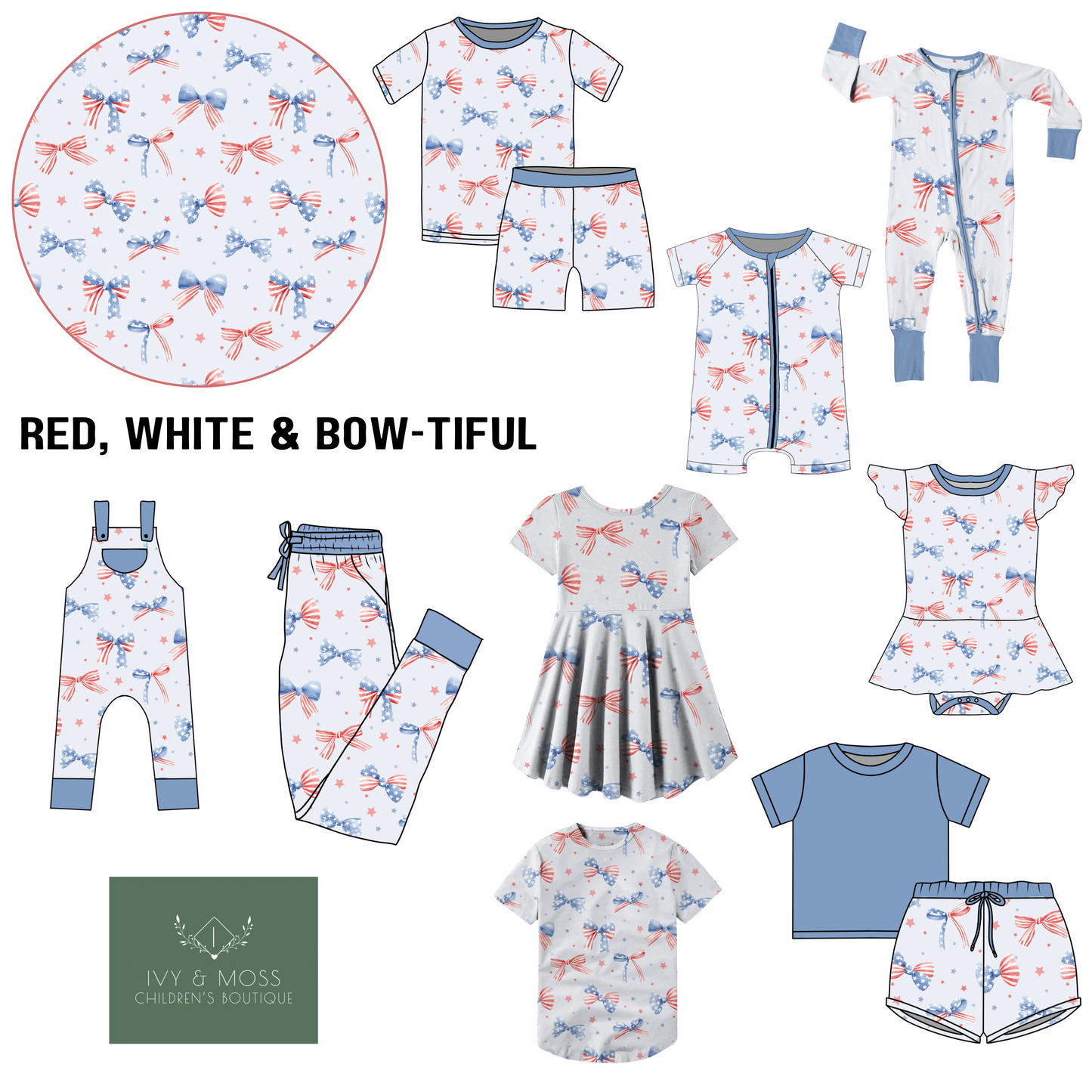 Red, White and Bow-tiful