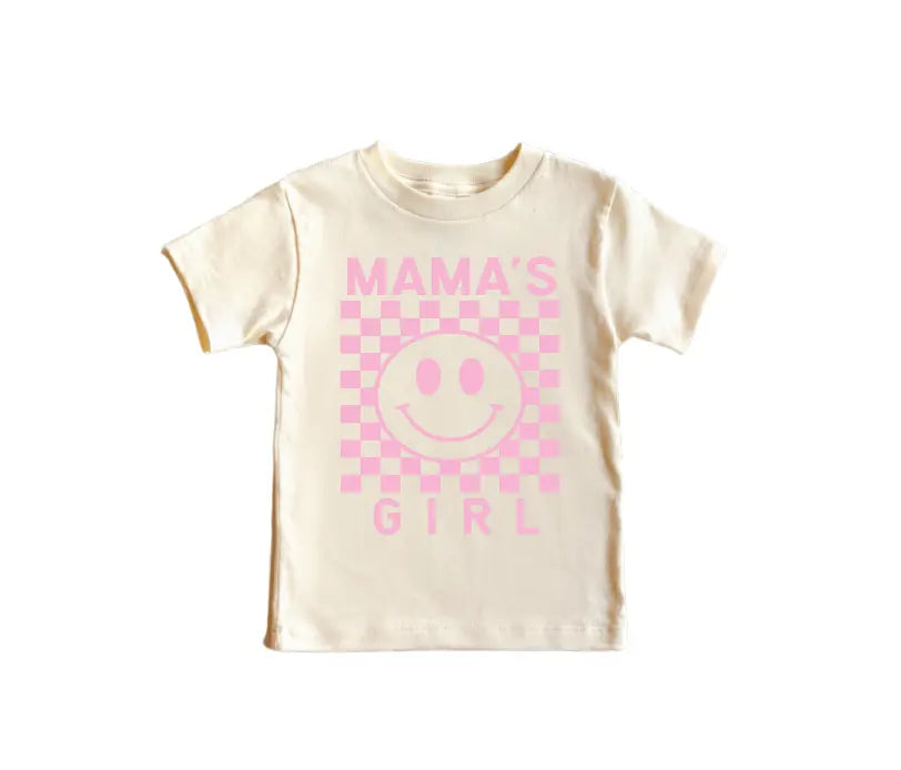 Mama's Girl Checkered Tee