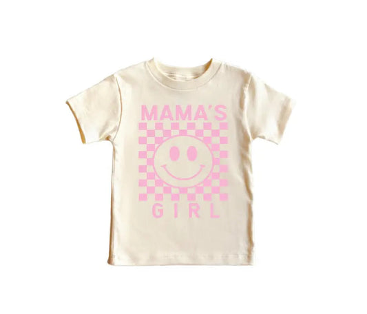 Mama's Girl Checkered Tee