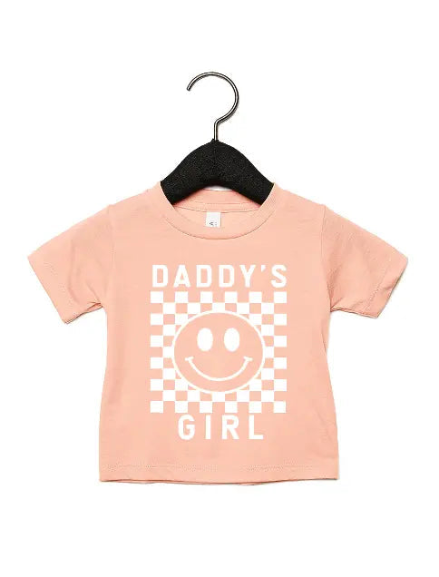 Daddy's Girl Checkered Tee