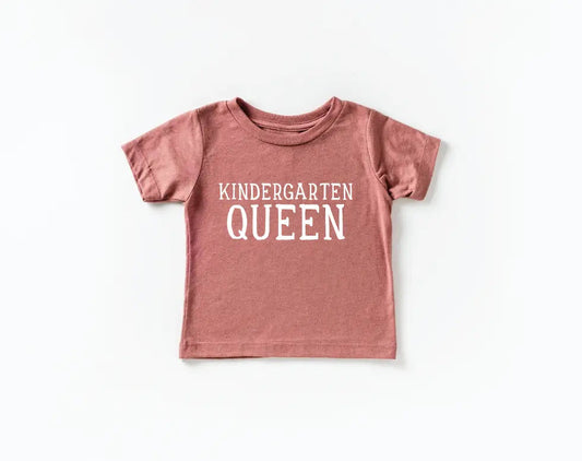 Kindergarten Queen Back to School Tee