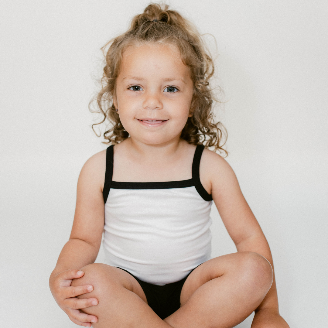 Strappy Tank in White