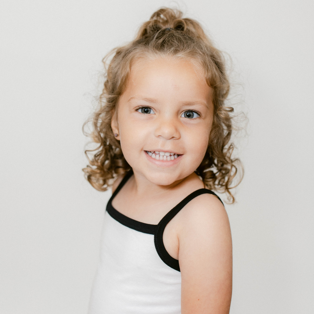 Strappy Tank in White