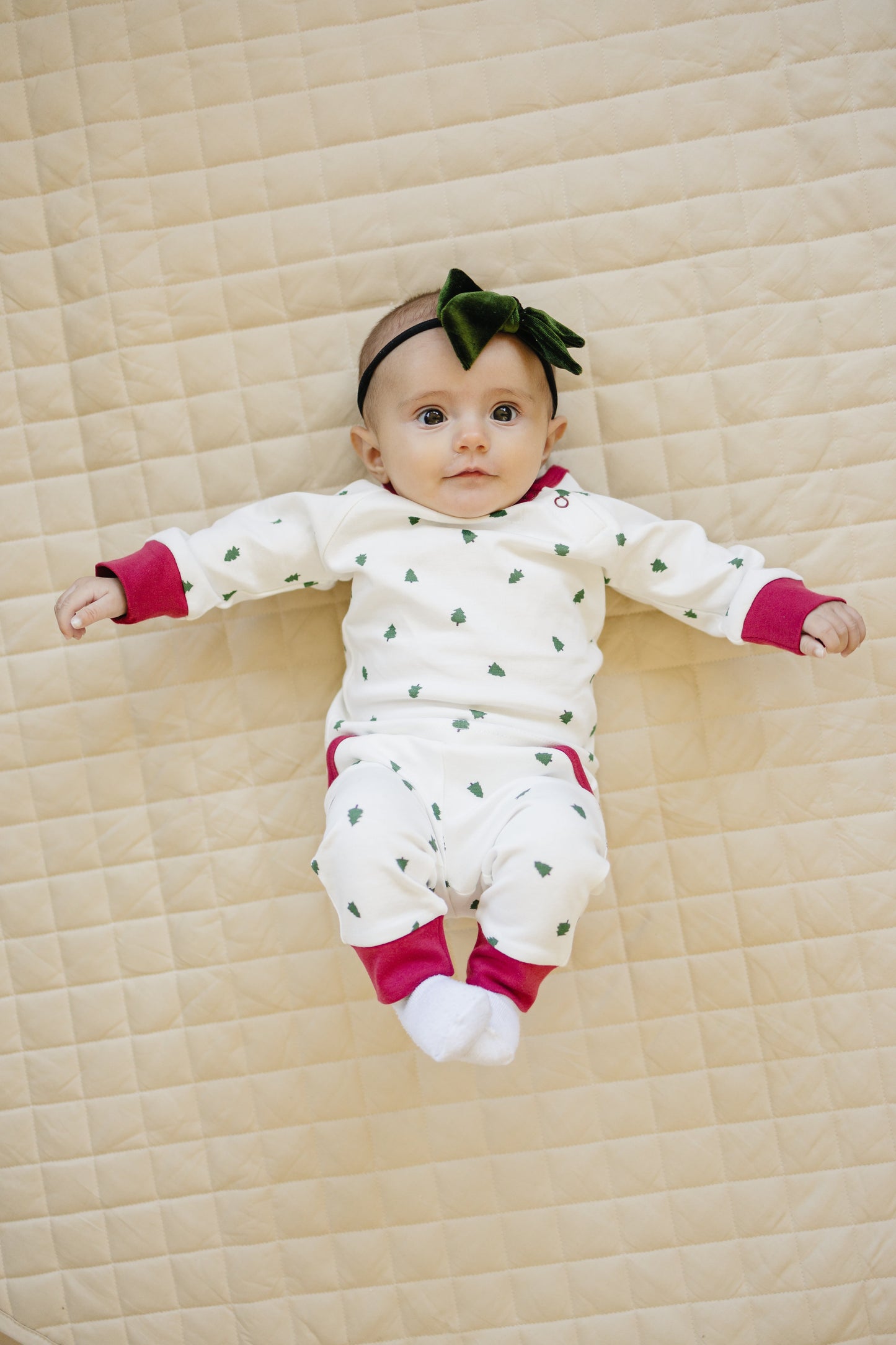 Tiny Trees Christmas Organic Cotton Lounge Set