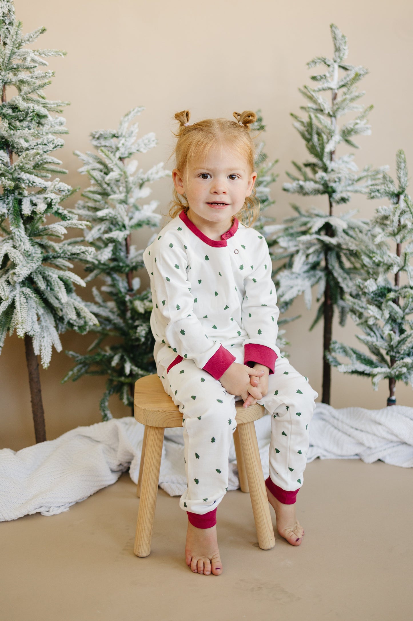 Tiny Trees Christmas Organic Cotton Lounge Set