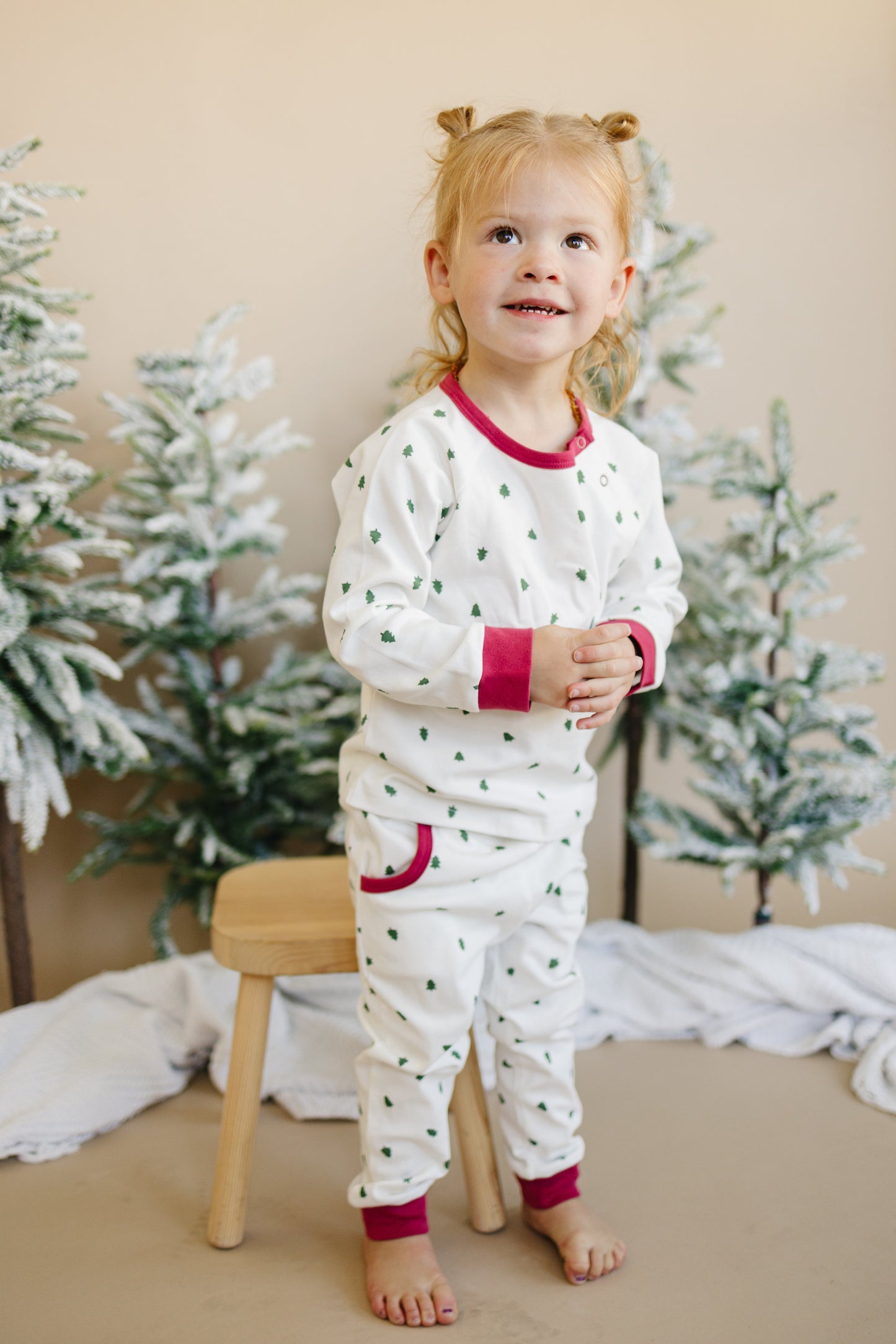 Tiny Trees Christmas Organic Cotton Lounge Set