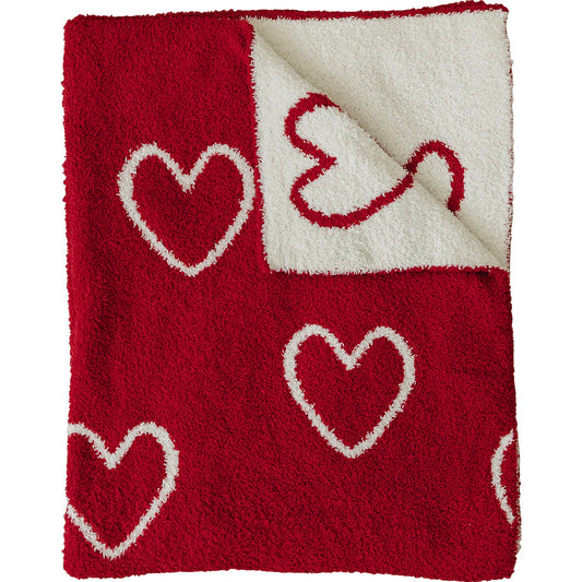 Heart Plush Blanket