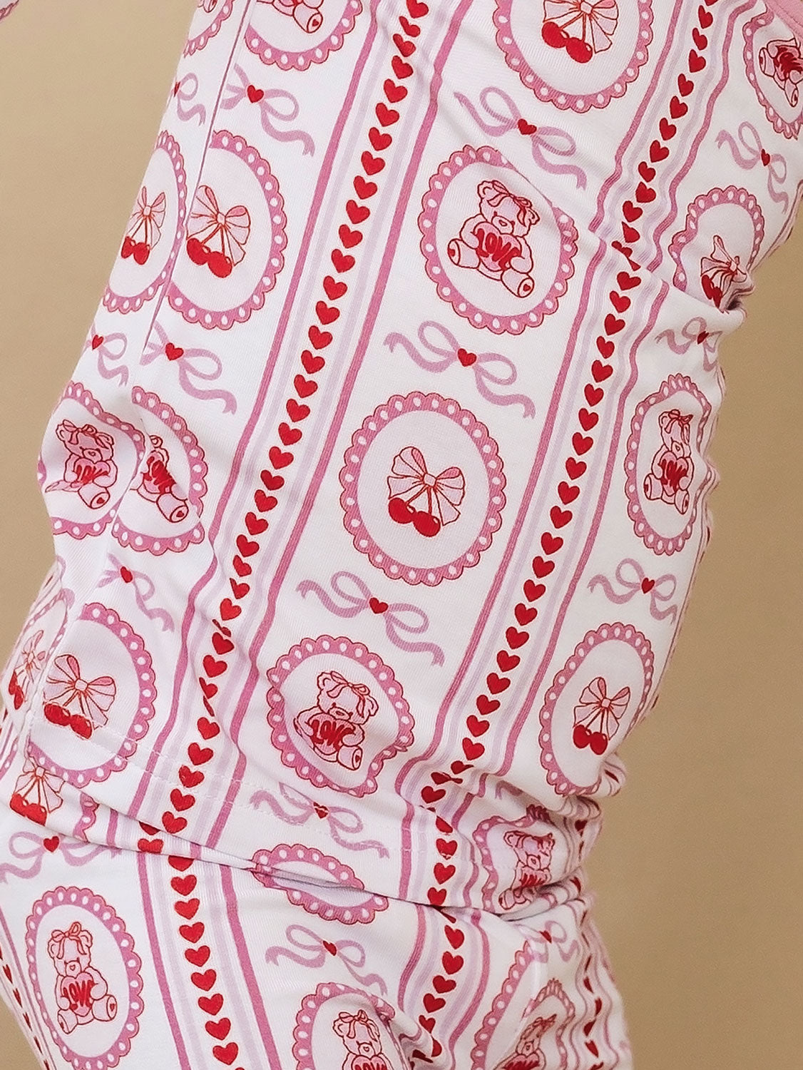 Bamboo Two Piece Set | Cherry Bear