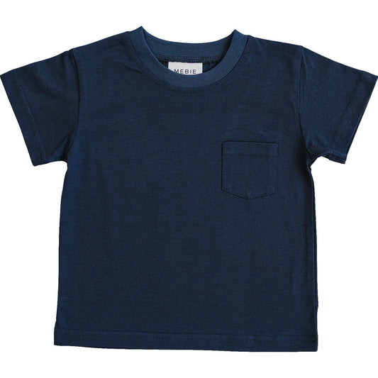 Navy Pocket Tee