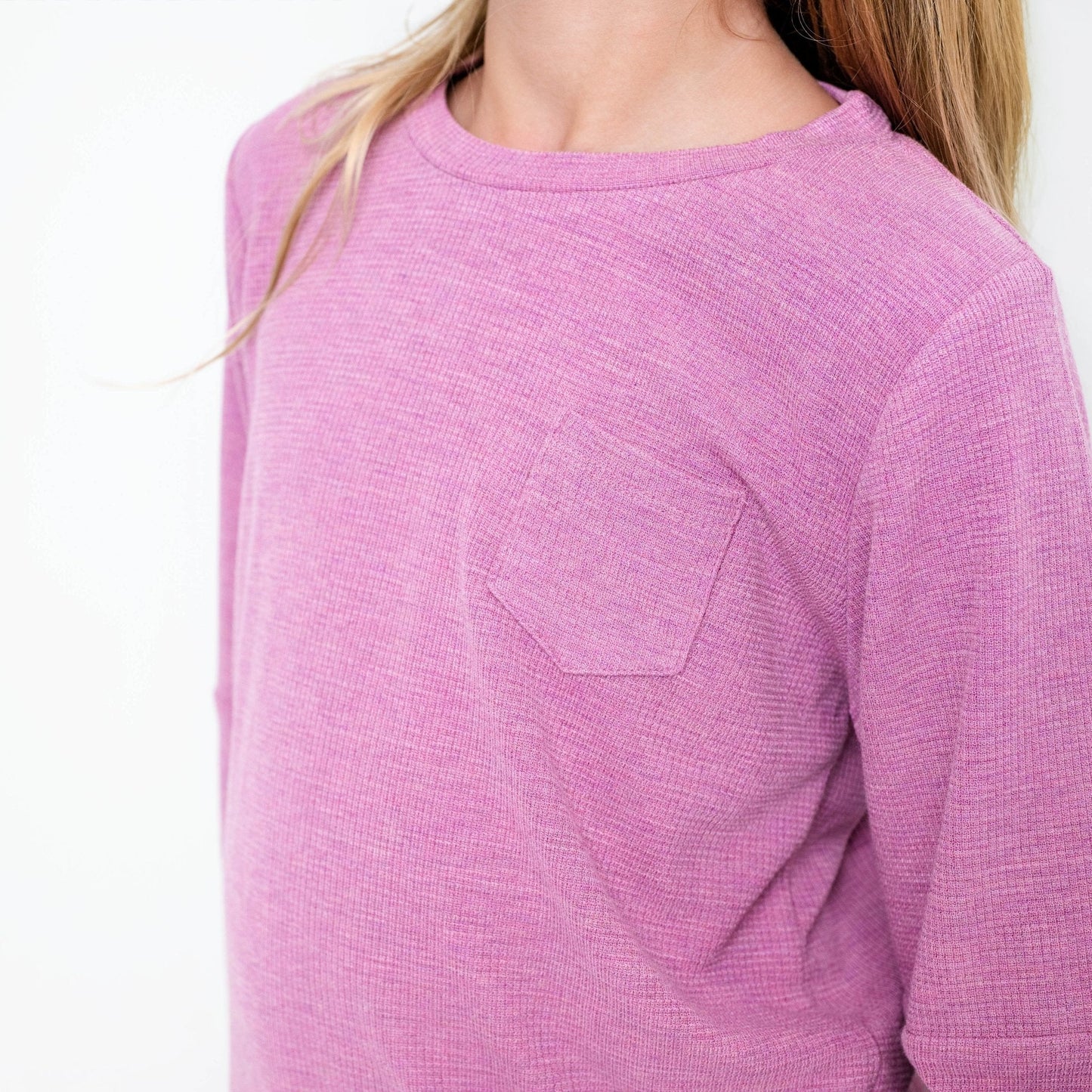 Bamboo Waffle Kids' Jogger Set-Line Dry Only