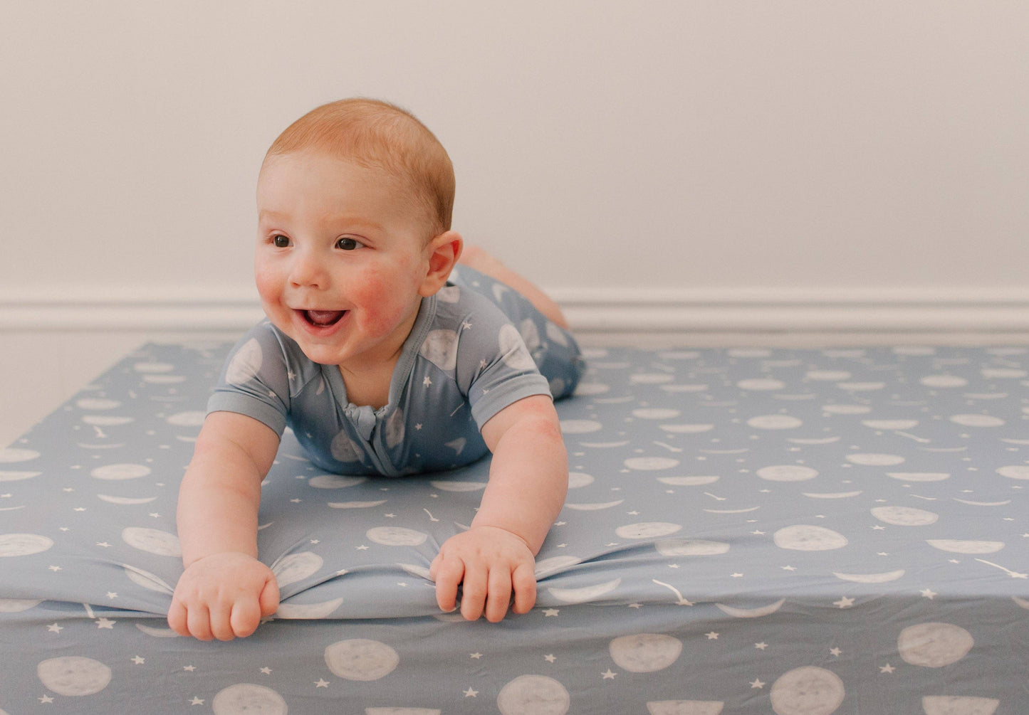 Reach For The Moon Bamboo Shortie Romper