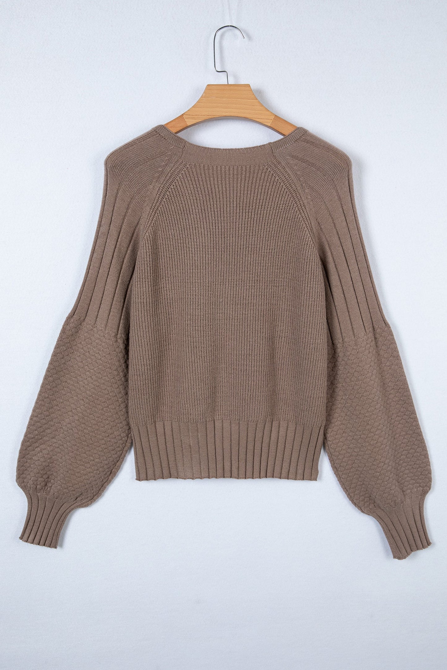 Briana Mixed Texture Knit Sweater