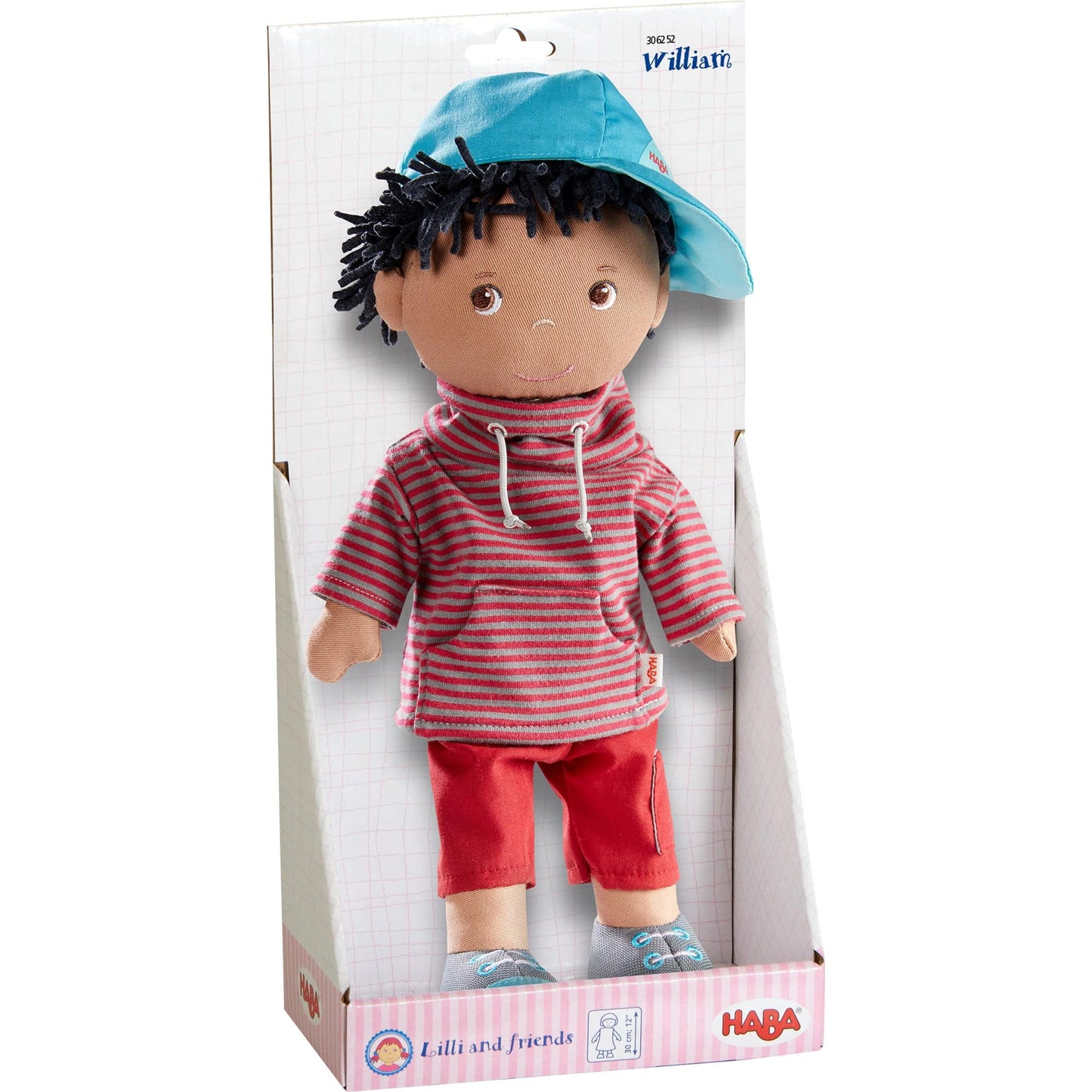 William 12" Soft Boy Doll