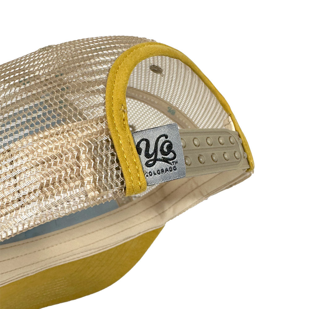 Stay Golden Gold Trucker Hat