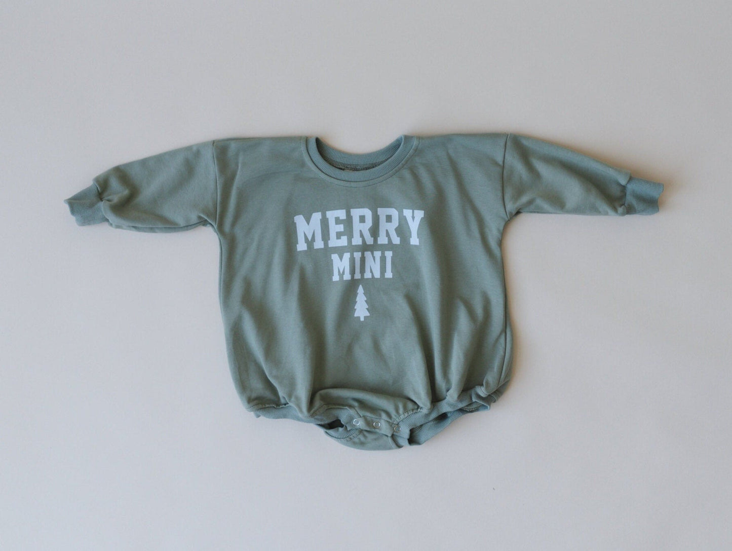 Merry Mini Sweatshirt Romper