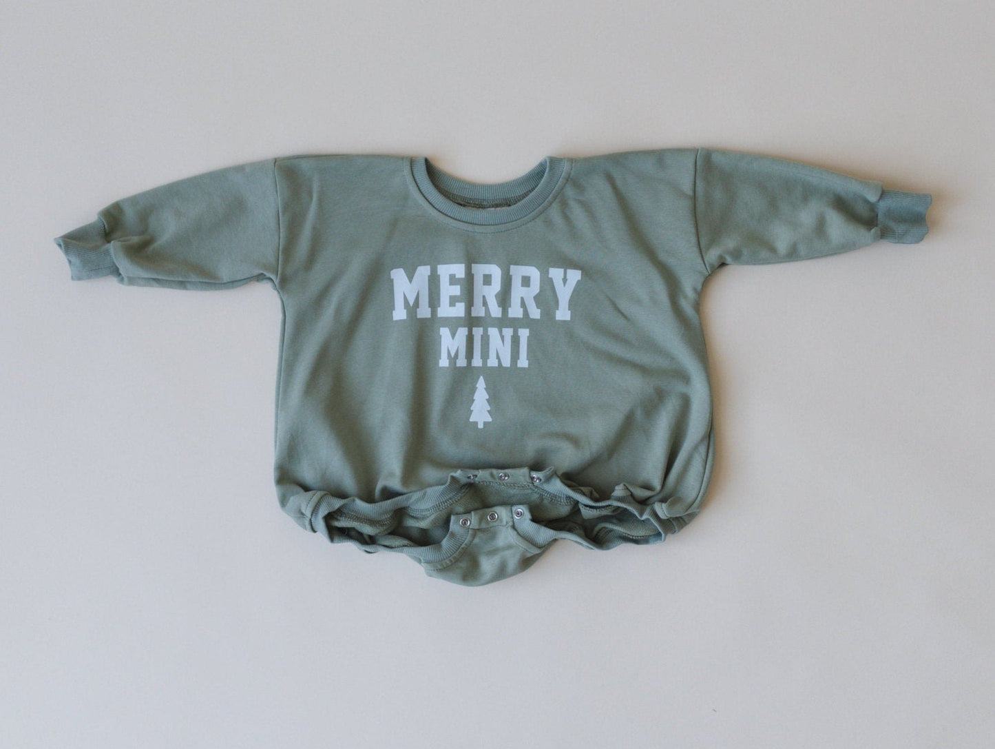 Merry Mini Sweatshirt Romper