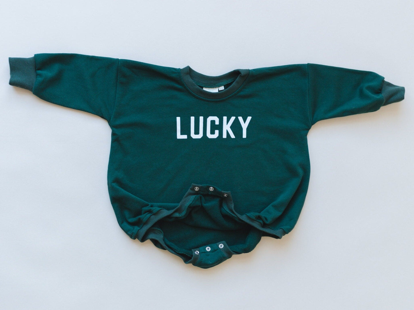 Lucky Sweatshirt Romper - more colors