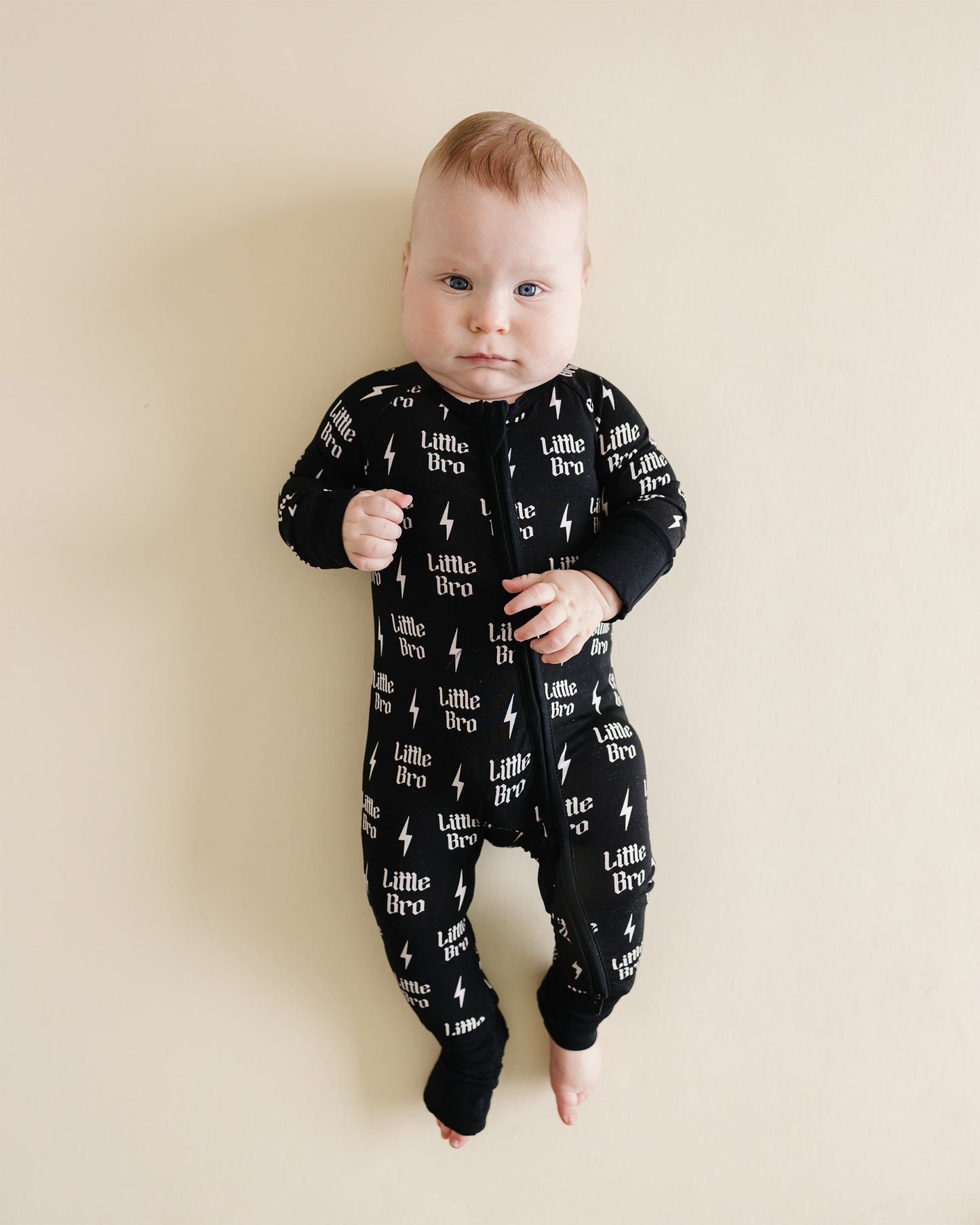 Bamboo Zip Romper | Little Bro