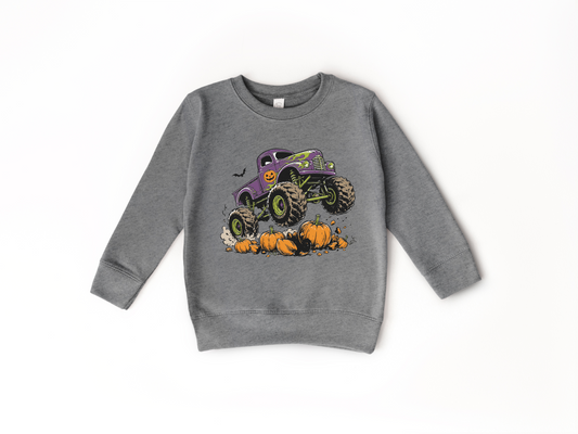 Pumpkin Crusher Toddler/Youth Crewneck Sweatshirt