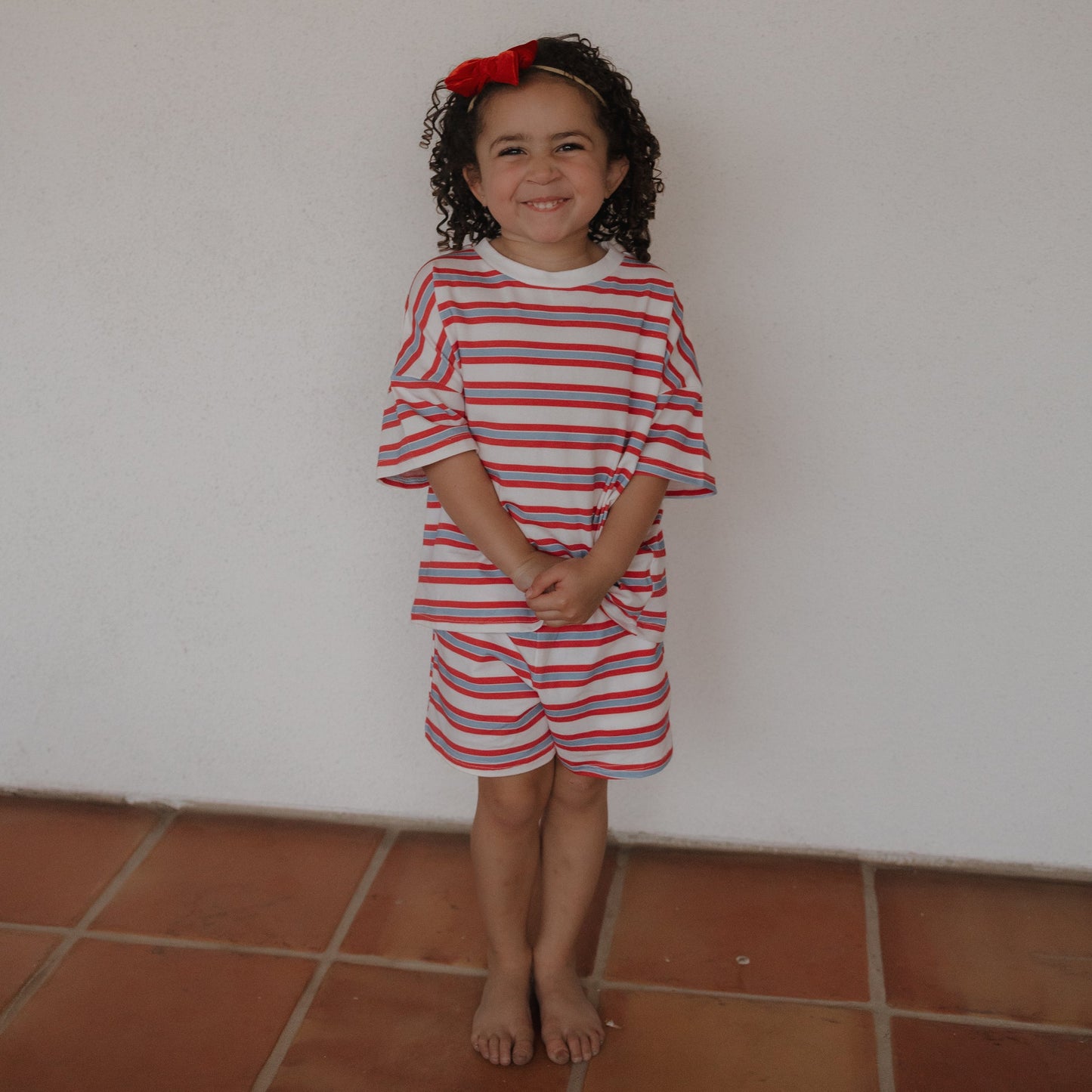 Child Short Set | Heritage Stripe