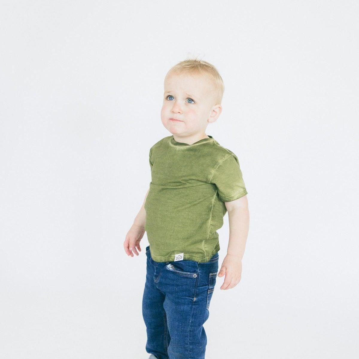 The Walker in Olive (Cold Wash)