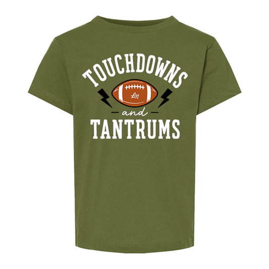 Touchdowns & Tantrums Tee 🏈