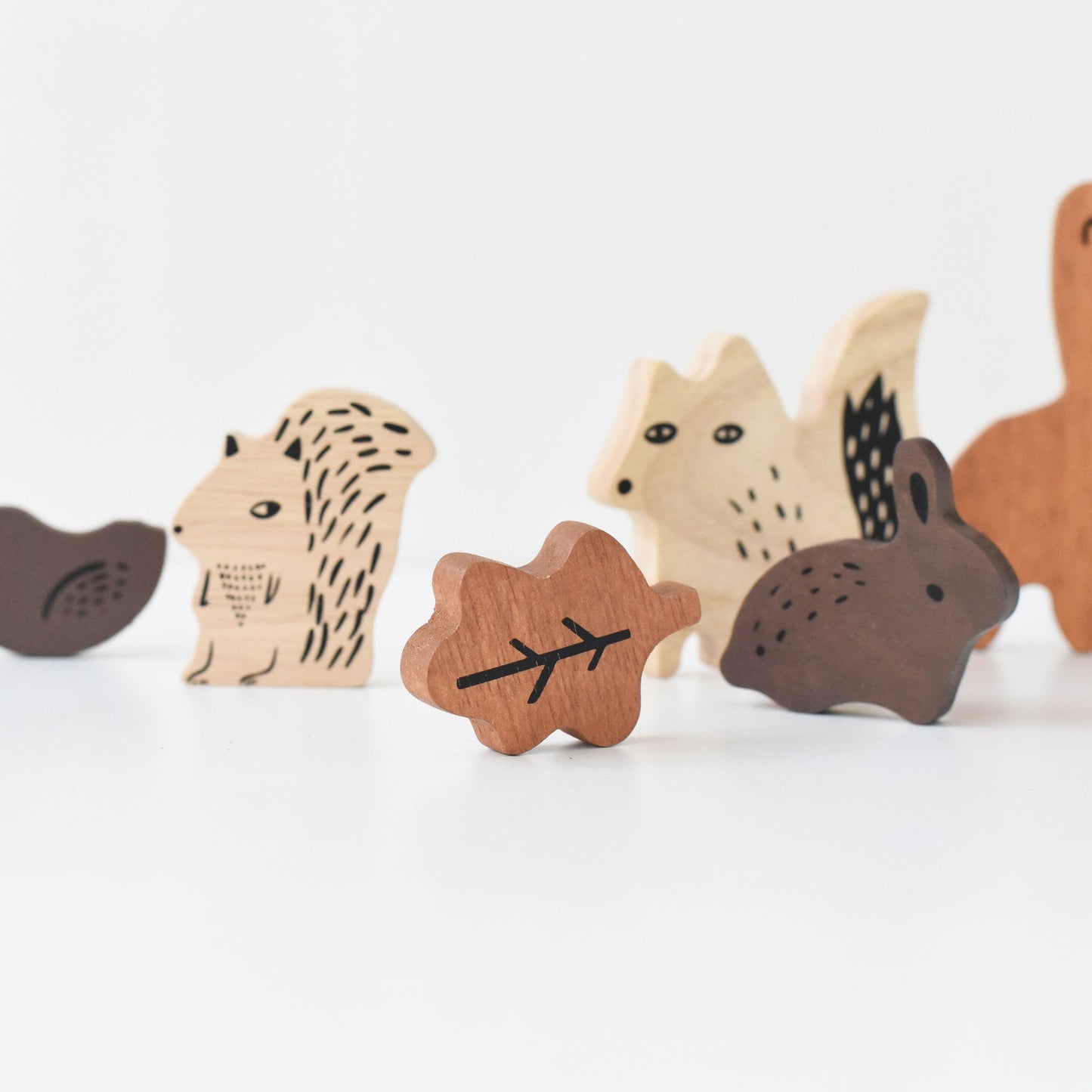 Wooden Tray Puzzle - Woodland Animals