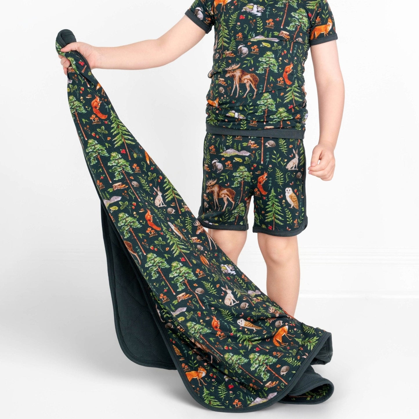 Wood You Be My Friend Mini Quilted Blanket