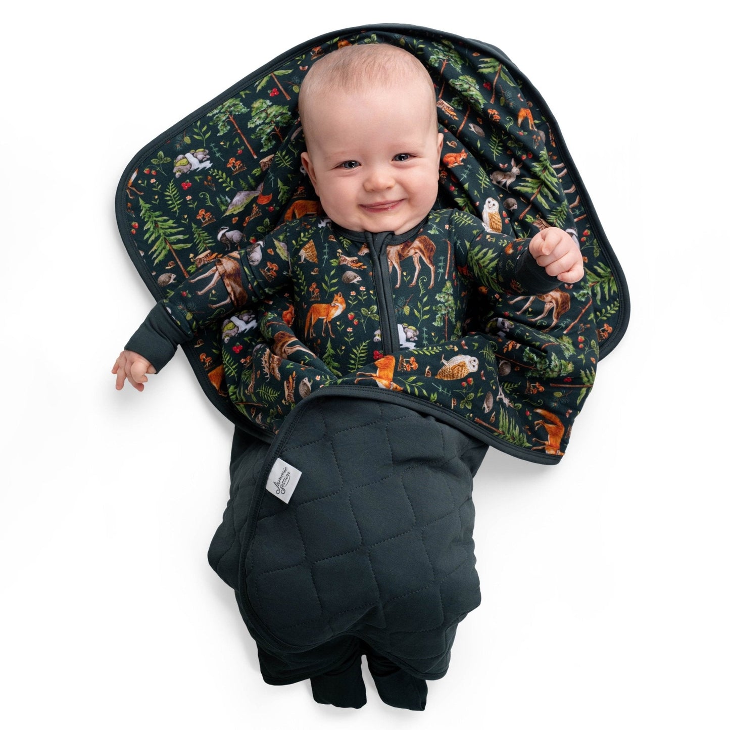 Wood You Be My Friend Mini Quilted Blanket